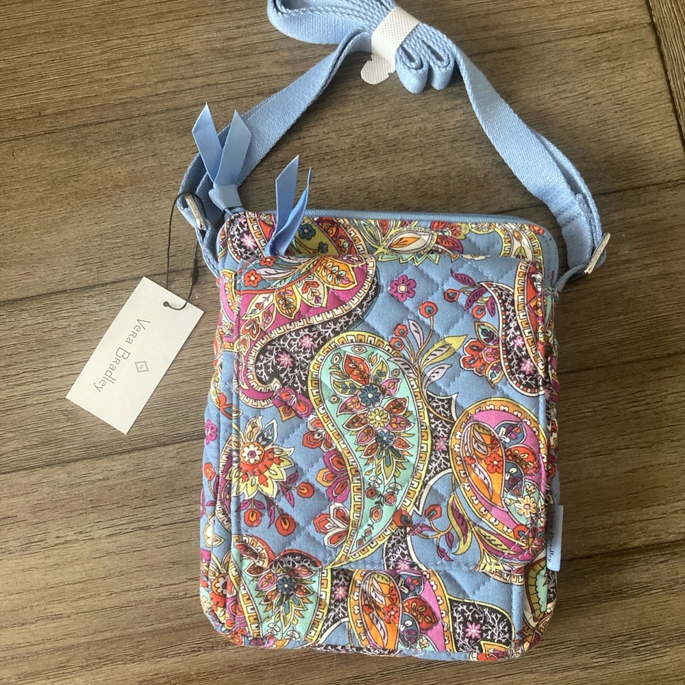 Vera Bradley Mini Hipster Provence Paisley